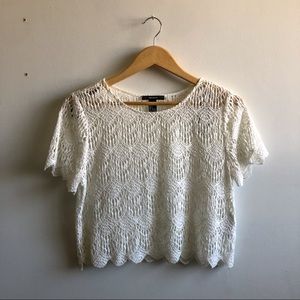 EUC Forever 21 Lace Top